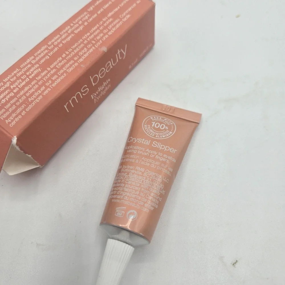 RMS Beauty Cream Eyeshadow Crystal Slipper 8.5ml Long-Wearing Metallic Eye Color